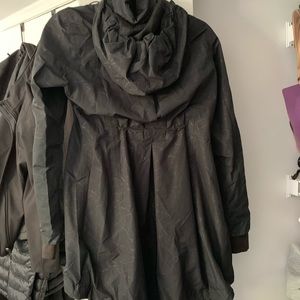 Soft shell long jacket